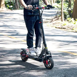 High Power 500W Electric Scooter for Adults 40km h High Speed Aluminum Alloy Foldable E Scooter with Dual Shock Absorption