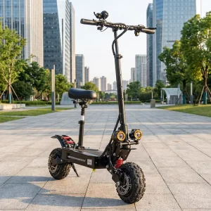 High Power 6000W Electric Scooter for Adults Foldable Heavy Duty Design 60V Lithium 60-80 KM Range Hydraulic Disc Brakes