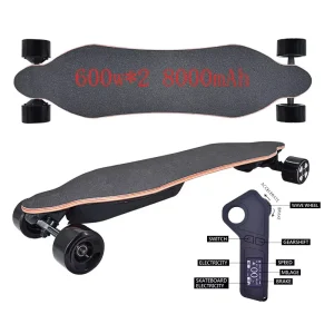 High-Power Electric Scooter for Adults 500W Motor Four-Wheel with Remote Control Smart Electronic Lithium Battery Max Load 120kg