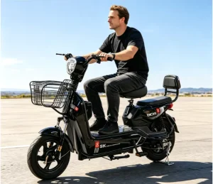 High Quality CKD 48V Rear Hub Motor Electric Scooter for Adults with 55-65km Range