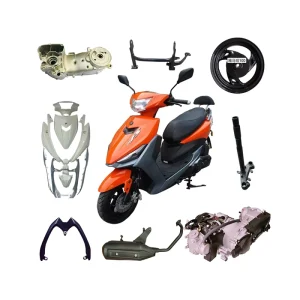 High Quality Customized Various Motorcycle Parts 100cc Scooter Original Engine Exhaust Pipe FS NEW JOG for YAMAHA