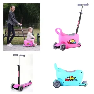 High Quality Kids Foot Kick Scooter Toys Bike 3 Wheels Adjustable Height Foldable Child Scooter for Children
