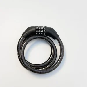 High Security OEM 4 Digit 10*1000mm Combination Wire Cable Lock Motorcycle E Scooter Bike Bicycle Accessories Lock
