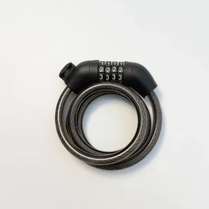 High Security OEM 4 Digit 10*900mm Combination Wire Cable Lock Motorcycle E Scooter Bike Bicycle Accessories Lock