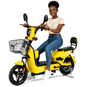 High Speed 48V 12Ah 20Ah Adult Women’s Riding Electric Scooter With Pedals New Adult E Bike
