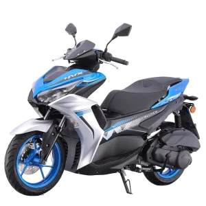 High Speed Customizable Colorful Euro5 150CC Graphic Adult Gas Powered Motor Scooter