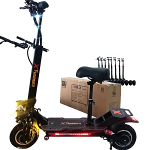 High-speed Off-road Dual-Drive 10-inch 48V Foldable Electric Scooter Magnesium Alloy Material Disc Brake 200kg Load Capacity