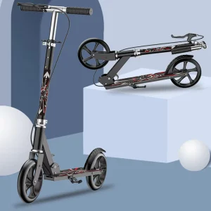 Hot Selling High Quality Professional Custom Buy Adult 2 Wheel Foldable Kick Foot Scooter PU Wheels Aluminium