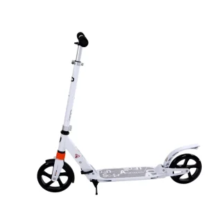 Hot Selling Self Balancing Adult Children Light Weight Foldable PU Steel Travel Scooter Monopatin Monopattino Kick Foot Scooter