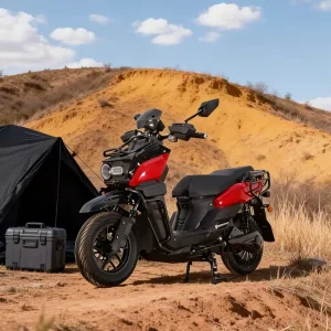 JENOVA Streetbikes Electric Scooter 1500W Motor 60V Battery 50km/h Load Capacity 2-Wheel Suspension Fork Disc Dirt Bike