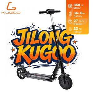 KUGOO S3 Electric Scooter Adult 350W 36V6Ah Lithium Battery 27Km/h Speed Foldable Off Road Kids Scooters E Scooter