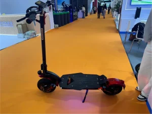 KX11 Electric Scooter for Adults Off Road E Scooter with Wide Deck and Front Rear Suspension