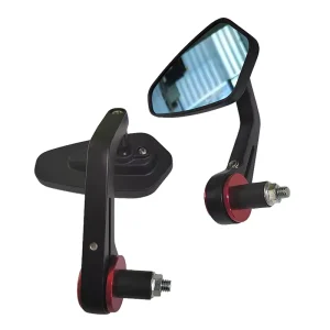 Kawasaki Z750 Z1000 CNC Handlebar Mirrors 7/8″ 22mm Anti Glare Universal Side Rearview Mirrors Scooter ATV Accessories