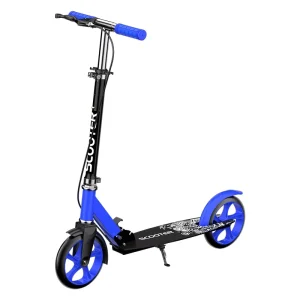 Kick Foot Adult With Handbrake City Scooter Two wheel Children’s Foldable 8 inch Mobility Wheel Scooter