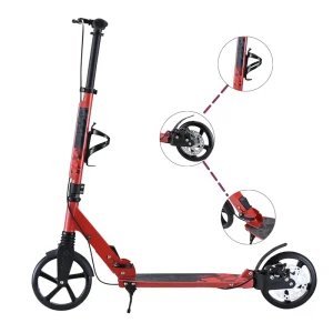 Kick Scooter 200MM Wheel Steel Foot Foldable Adult Skateboard High Performance