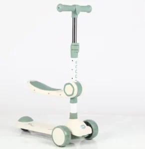 Kick Scooter Kids With Music Children Foldable Flash Wheel Scooter Toy