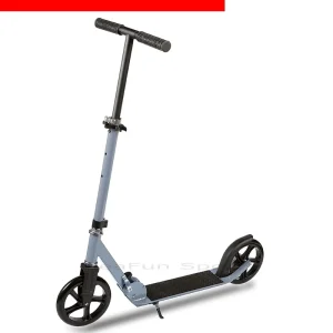 Kick Scooter With 200mm Two Big Wheels Smooth Turn and Foot Disc Brake Manufacturer Directly Price