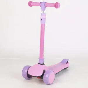 Kick Scooter for Kids 6 12 Years Lightweight Foldable with LED Wheels Outdoor Sports Riding Foot Scooter