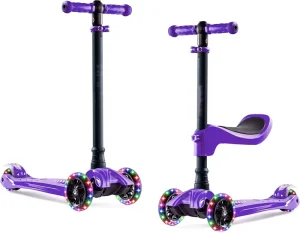 Kick Scooter for Kids Music Foot Scooter for Children