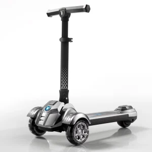 Kick Scooter for Kids Pedal Scooter with Foldable and Lights 3 Wheels Outdoor Aluminium and PU Wheel Material on Sale