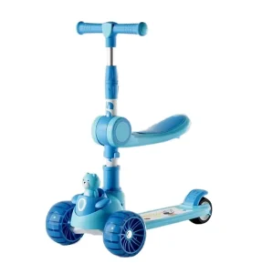 Kids 3 Wheels Led Lights Foot Scooter for 3 6 Years Old Children with Lights Kick Baby Kids Scooters
