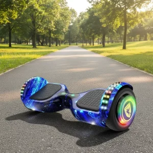 Kids Electric Self-Balancing Hoverboard Long Endurance Two-Wheel Electric Scooter Safe Outdoor Riding Toy for Children Daily