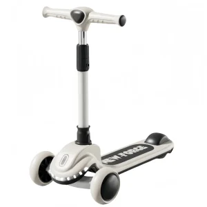 Kids Kick Scooter Foldable Luxury Plastic Baby Toy with Three Wheels Modern Style