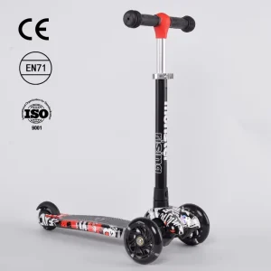 Kids Scooter Detachable Kick Scooter Deck and Handlebar with Light Baby Scooter for Boy Girls