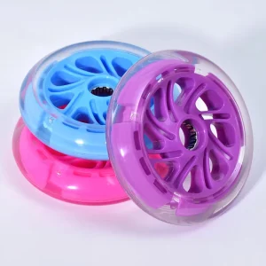 Kids Scooter Spare Parts PU Kid Scooter Skateboard Wheels Lithium Battery Kick Scooters Usage