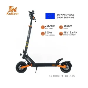 Kukirin G2 PRO VMP Off Road Adults Electric Scooters 9 Inch with Seat