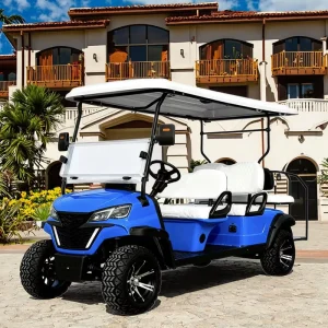 Lifted Off Electric Club Golf Cart Gas Powered 4 Seater Lithium Golf Scooter Hunting Golf Buggy Car
