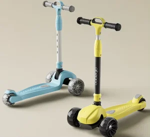 Light-Up 3 Wheesl Kick Scooter Toys Kids for Toddlers Children Ages 3-12 Boys Girls Gift With Music