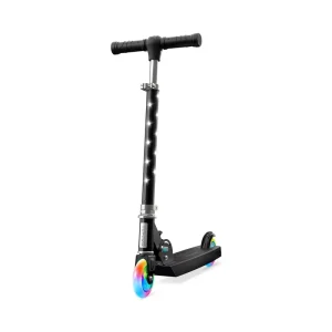 Light Weigh Adjustable Height Kick Scooter Kids with Flash Wheels Children Foot Scooter