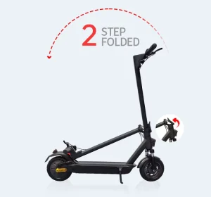 Lightweight Foldable 10Ah Electric Scooter Ride Information Monitored in Real Time for Adults Commuting Daily