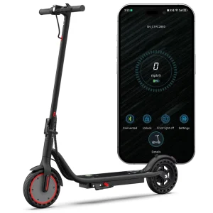 Lightweight Foldable Electric Scooter 350W Motor 19MPH Top Speed 8.5 Inch Smart App Controlled Kid E Scooter Germany Stock