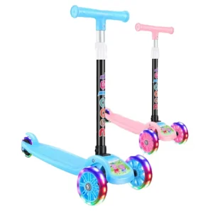 Luggage Scooter Kids Pulled Wheel Kick Toy Scooter Baby Adjustable Children Foot Scooter or 2-8 Year Kids