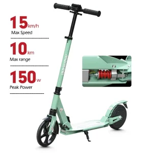 MK072 Patinete Electrico 150W 8 Inch China E Scooter Moped Foldable Kick Foot Electric Scooters for Kids Adults