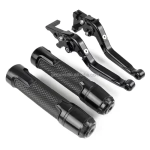 MOXI Front Motorcycle Brake Clutch Levers Handlebar Grips CNC Material for PCX160/150/125 Anti-Fall Scooter Accessories
