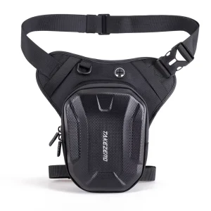 MTX1 Waterproof Soft Motorcycle Legs Tool Rear Bag Bicycle Cycling Waist Crossbody Travel Pouch With Headphone Jack