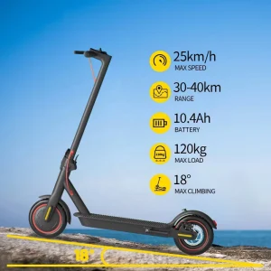 Manufacturer 36V Powerful Electric Scooter 8.5 Inch Tire Portable Two Wheels Foldable E Scooter Long Range Fast Adult Electric Scooter
