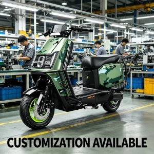 Manufacturer’s Direct Heating Two Wheeled Electric Scooter with 48V High Practicality