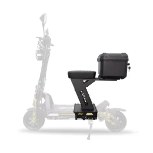 Mars Series Electric Scooter Seats & Trunk Spare Parts 72V Aluminum Alloy for Mars GTR GT ECO