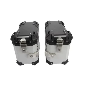 Maxi Scooter Motor X Size Motorbike Accessories Durable Aluminium Alloy Saddle Pannier Baggage Luggage Side Box Tail Boxes