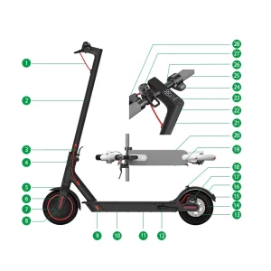 Mi Mijia M365 Ninebot Max G30 Patinete Electrico Accesorios Electric E Scooter Parts