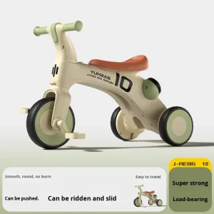 Model 8118 B Children Pedal Ride-On Tricycle Plastic Scooter with Music Light Functions for Kids 1-6 Ages