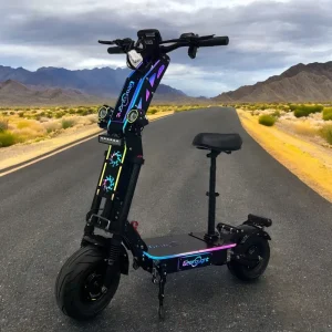 Modern 72V 40-100AH Geofought G14 Electric Scooter 10000W 15000W Dual Motor Off Road Long Range 60-300KM E Scooters with Seat