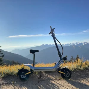 Modern Intelligent GPS Electric Scooter Aluminum Alloy Frame Waterproof Portable City Commuter Foldable Design