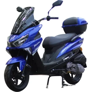 Moped 150cc Water-cooled EFI System Gas Scooter 150cc Gasoline Bike Petrol Motorcycle