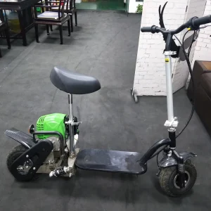 Mopeds 49cc 2 Stroke Mini Gas Scooter Foldable 9 Inch Gas Powered Scooter
