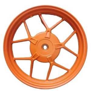Motorcycle 14 Inch Aluminum Alloy Wheel Disc Brake Front Rim for Electric Scooters Bicycles Spare Parts